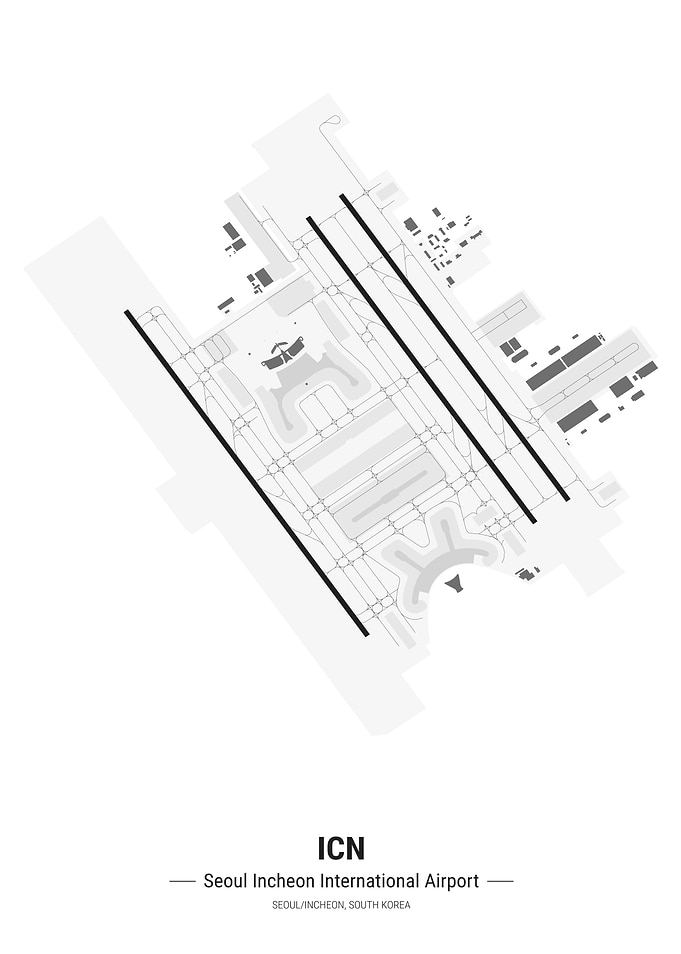 Incheon Airport Map