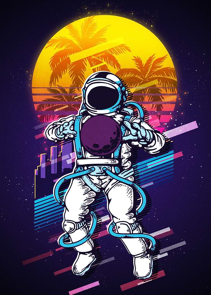 Astronaut Planet