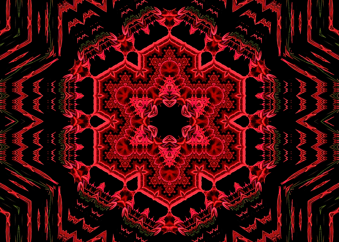 Hindu Hexagram Mandala