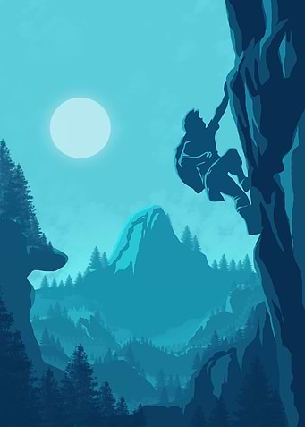Rock Climbing Landscape