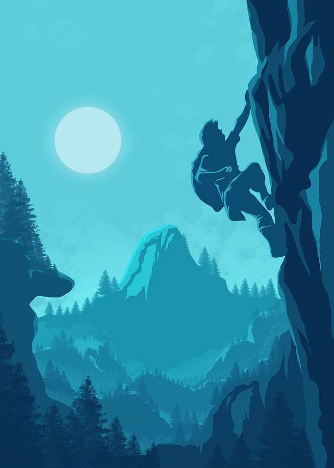 Rock Climbing Landscape