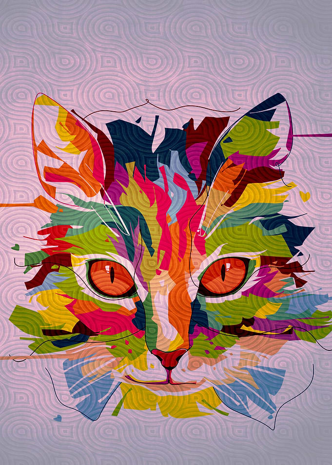 Cat Watercolor