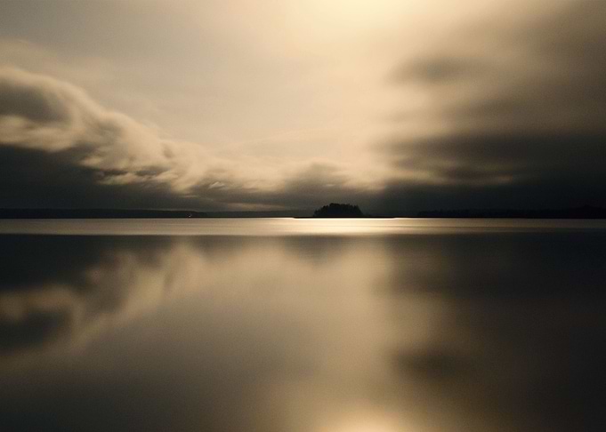 Lake and sky