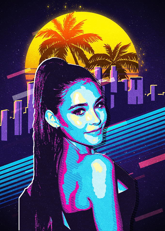 Madison Beer retro