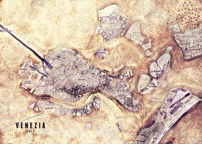 Venezia map