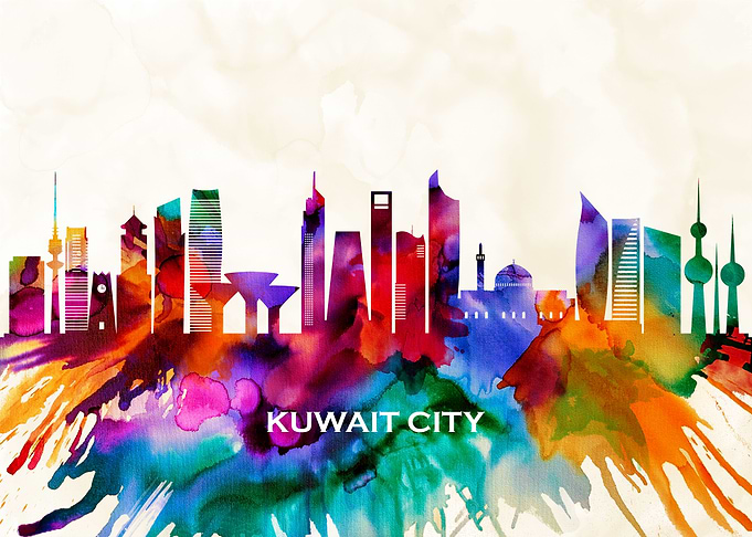 Kuwait City Skyline