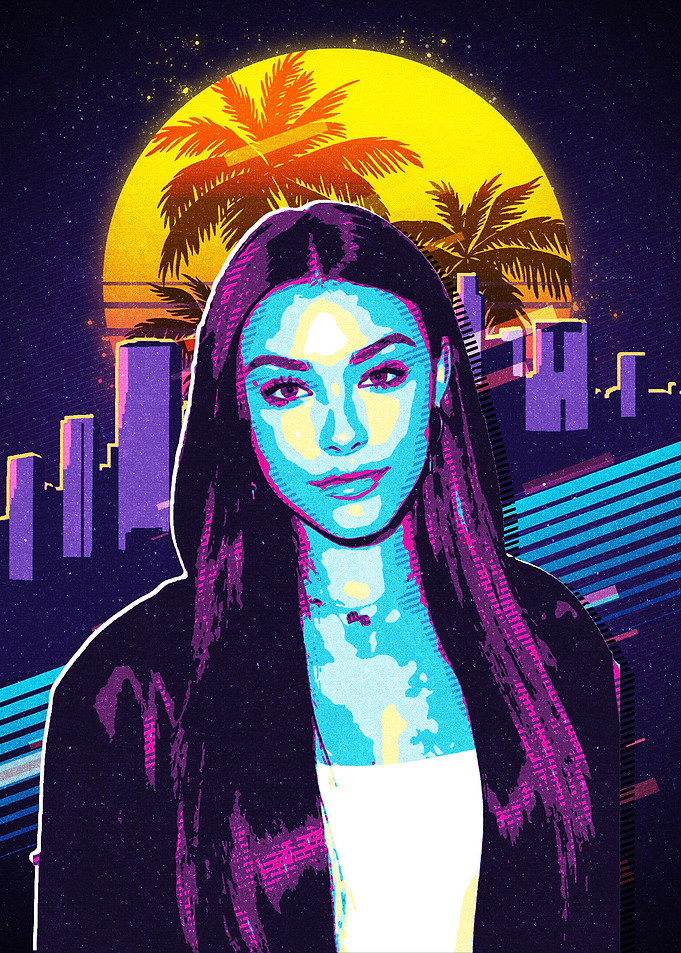 Madison Elle Beer 80s