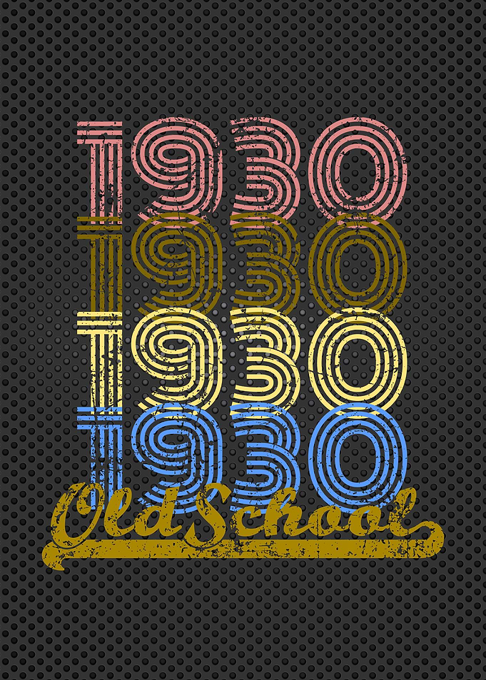 Cool Old School 1930 Gift