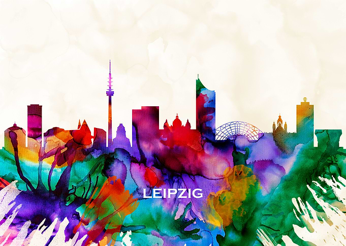 Leipzig Skyline
