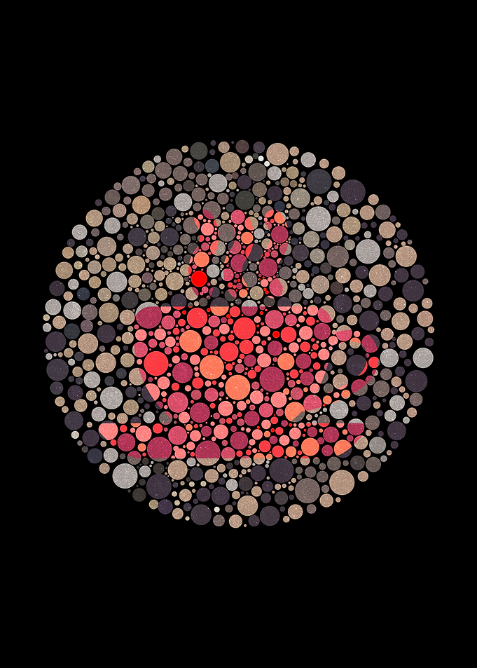 COFFEE COLOR BLIND TEST
