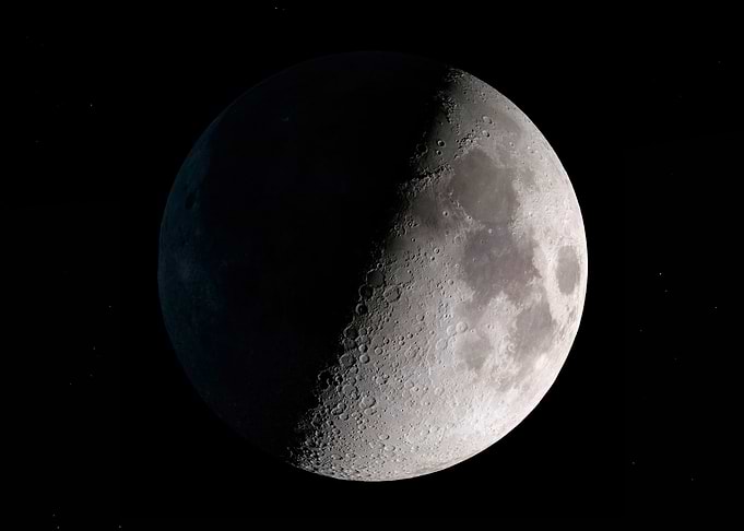 Moon First Quarter