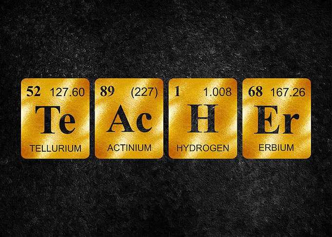 TEACHER ELEMENTS TABLE