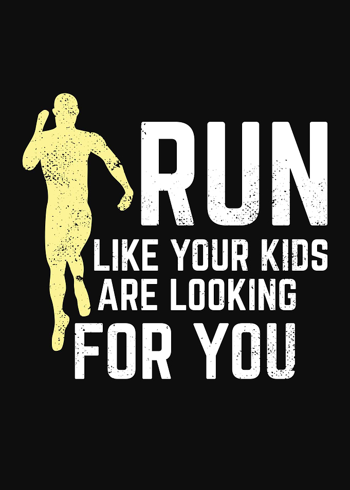 Run Marathon Runner Design