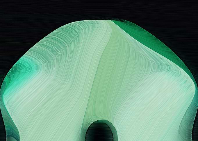 colorful waves and curves
