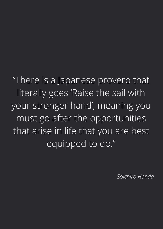 Soichiro Honda Quote