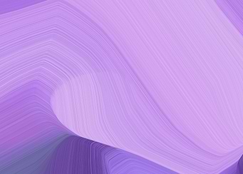 violet curves and waves