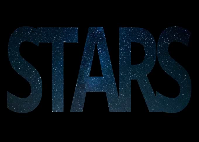 Stars Double Exposure