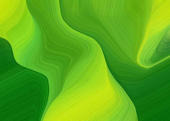 colorful fluid lines art