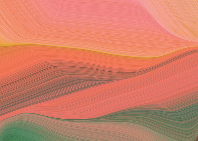 colorful waves and curves