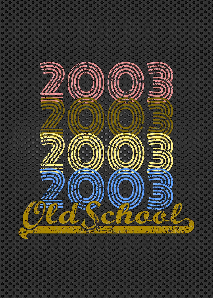 Cool Old School 2003 Gift