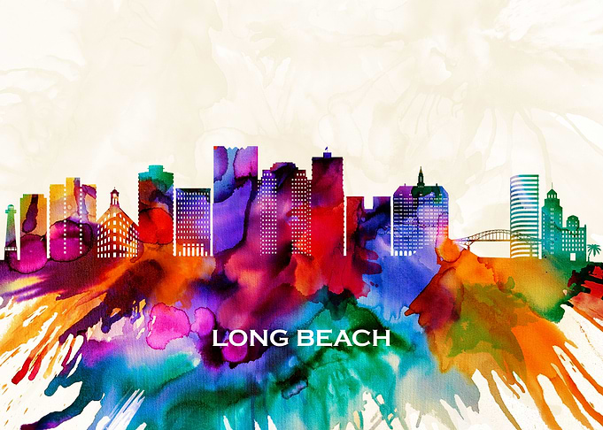 Long Beach Skyline
