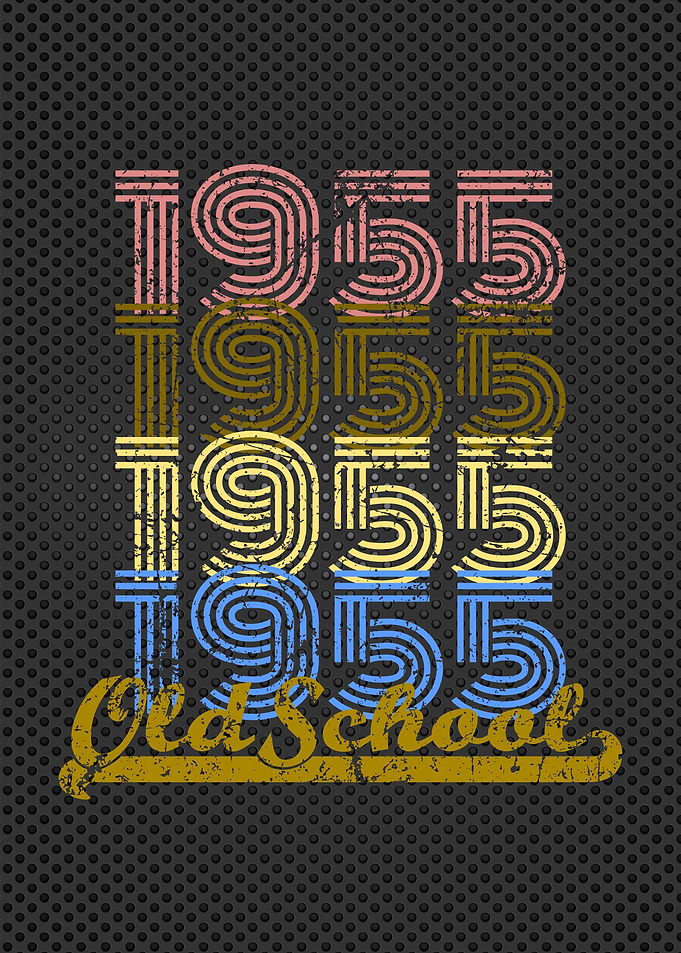 Cool Old School 1955 Gift