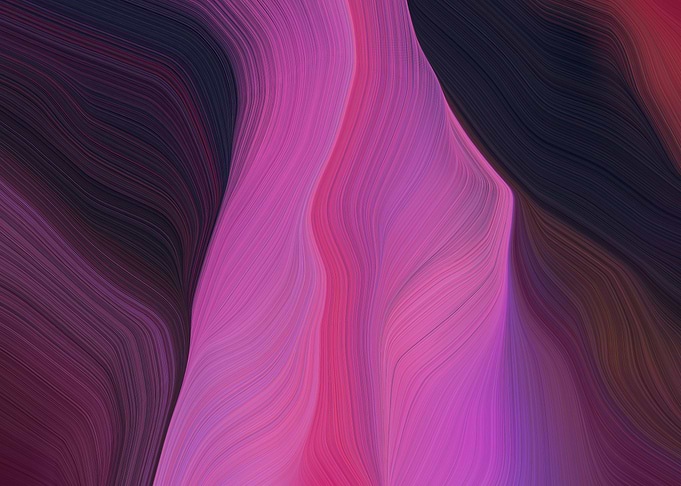 colorful fluid lines art
