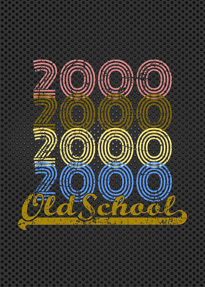 Cool Old School 2000 Gift