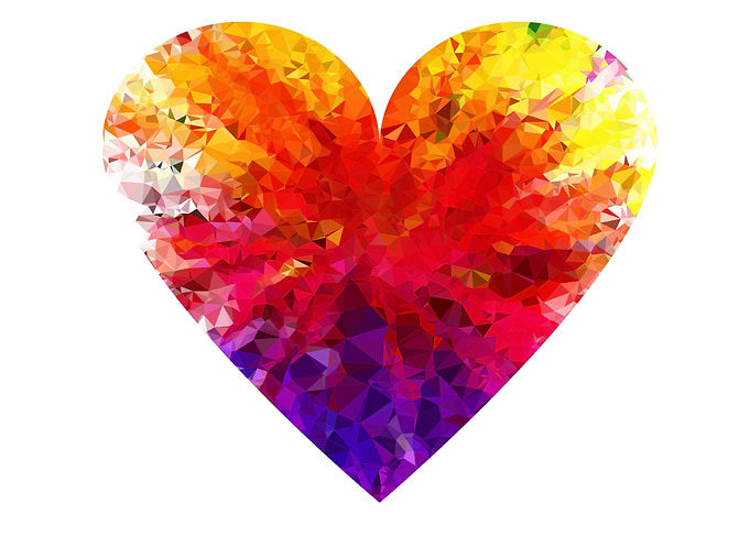 Big colourful Heart