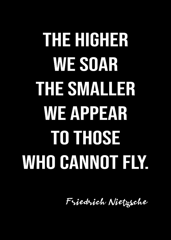 Nietzsche On The High Soar