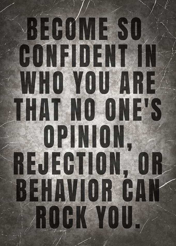 BECOME SO CONFIDENT