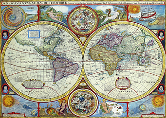 World Map 1626