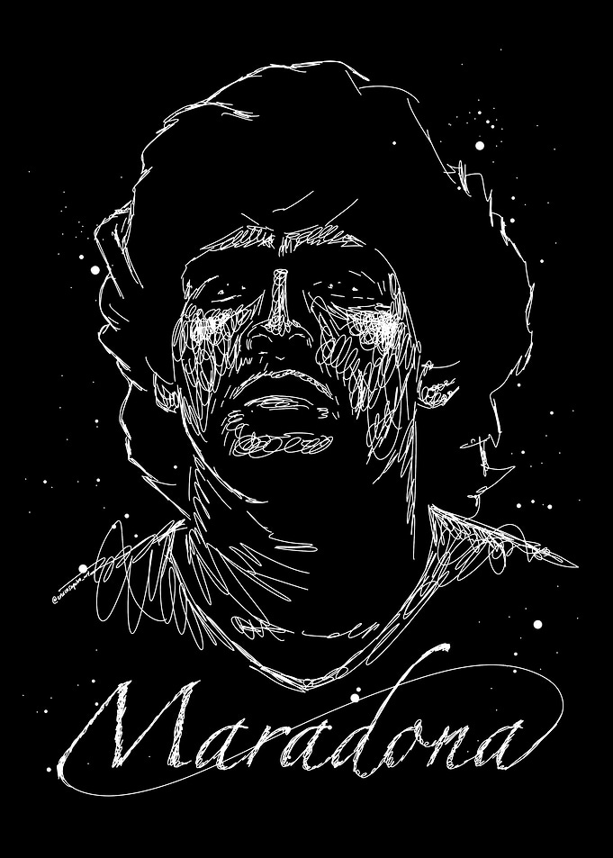 Maradona Argentina Legend