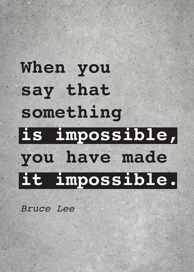 Bruce Lee Quote L002