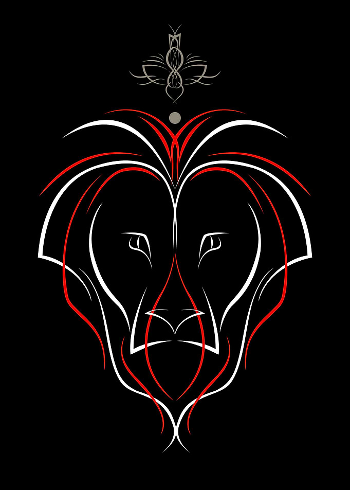Lion Pinstripe