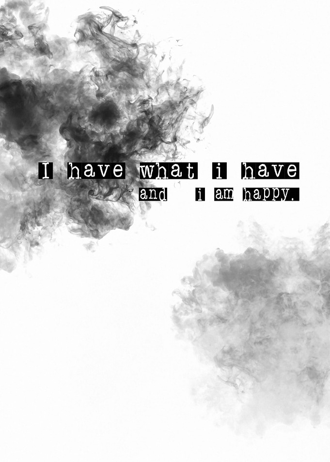 AND I AM HAPPY
