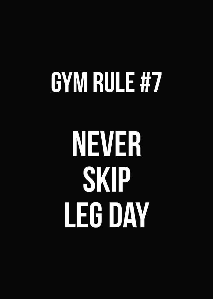 Gym Rule