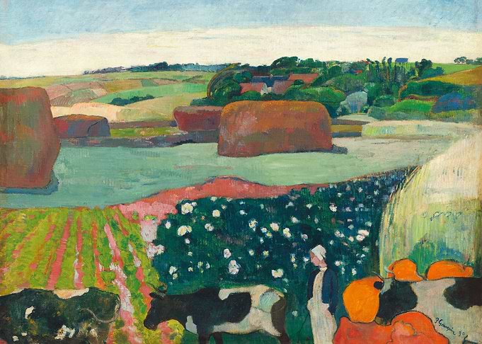 Haystacks in Brittany