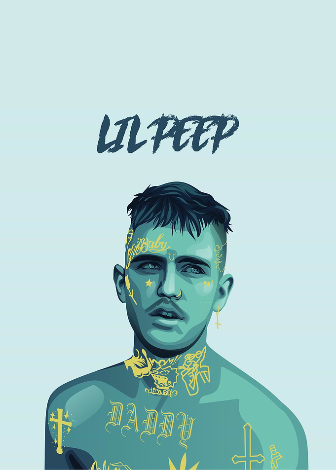 LIL PEEP BLUE SKY