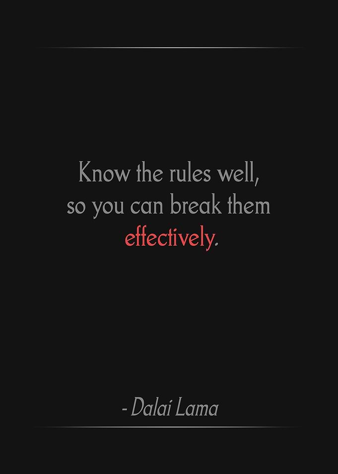Know the rules