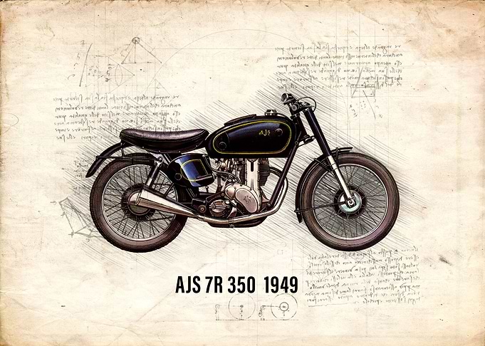 AJS 7R 350 1949