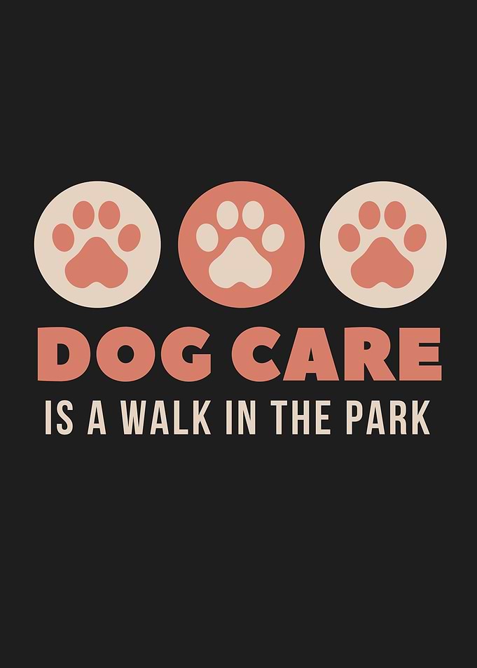 Dog Care Walk In The Park