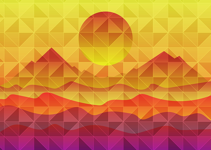 geometrich landscape