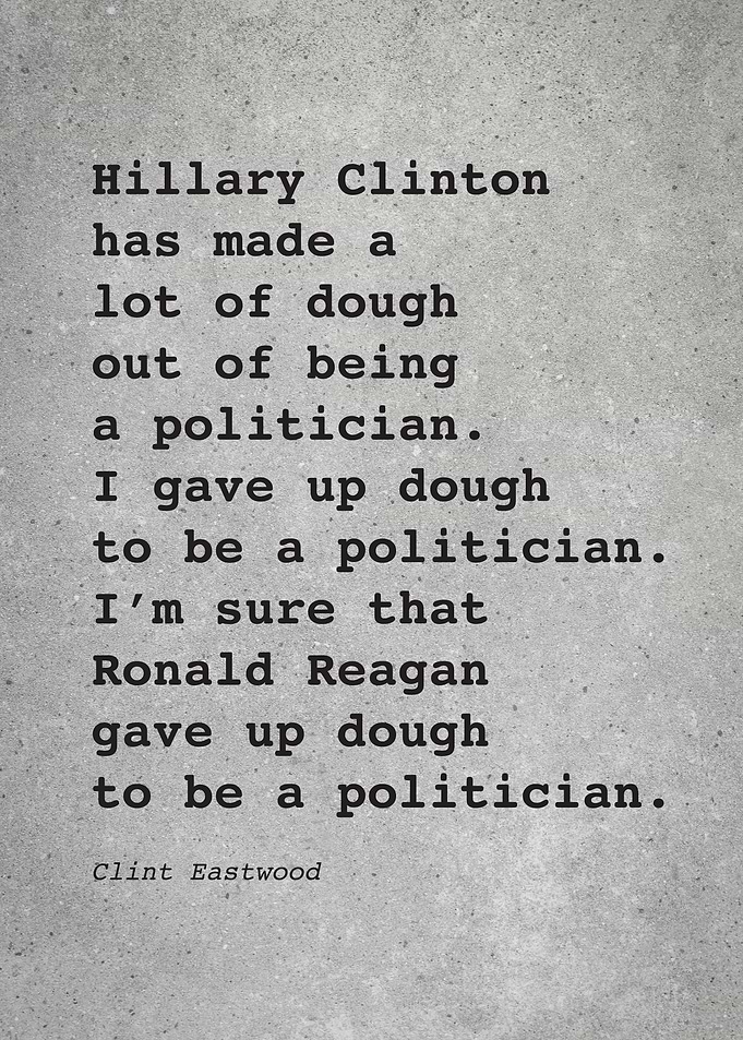 Clint Eastwood Quote L013