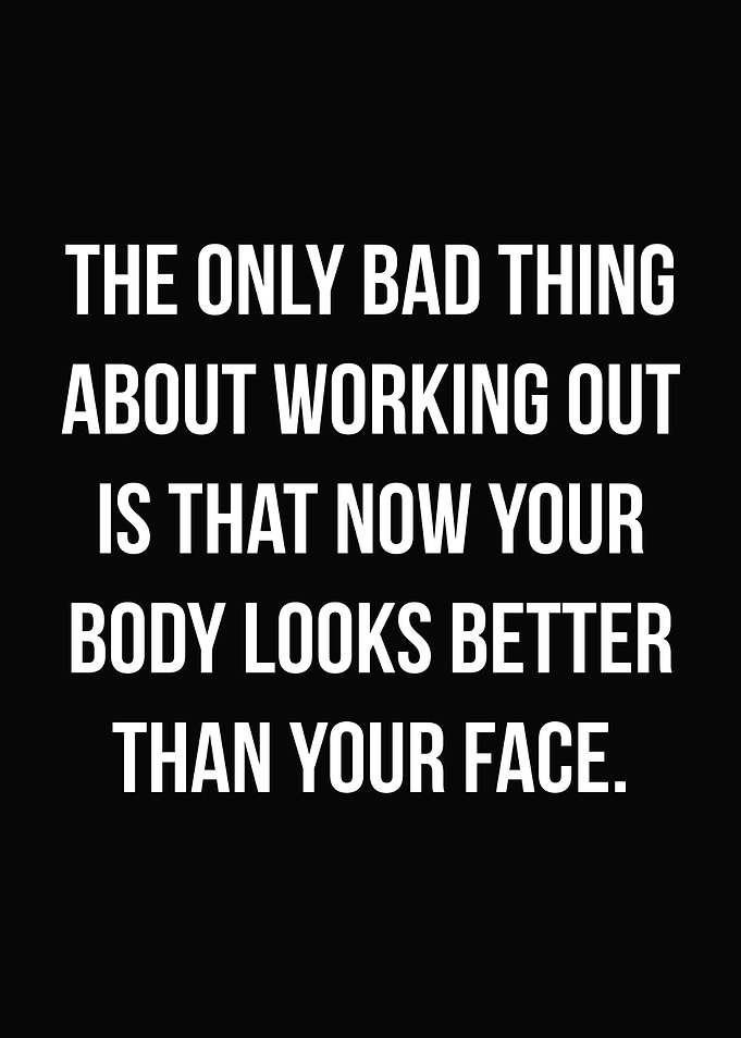 Funny Gym Saying