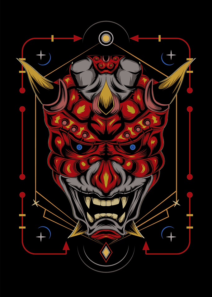 kabuki illustration