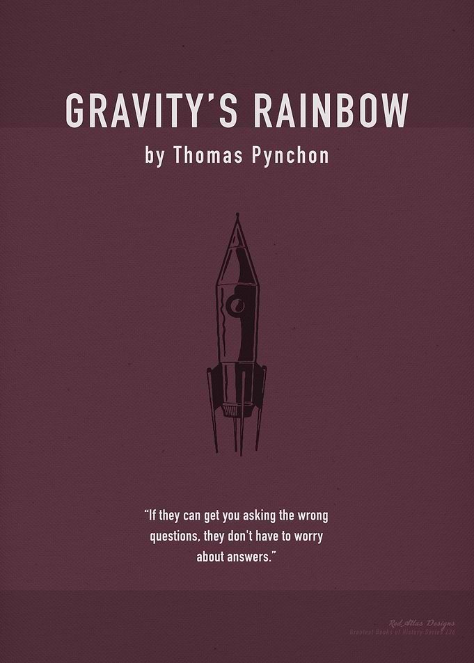 Gravitys Rainbow Book Art