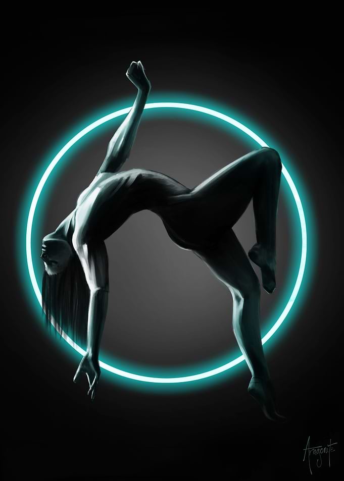 Neon Falling