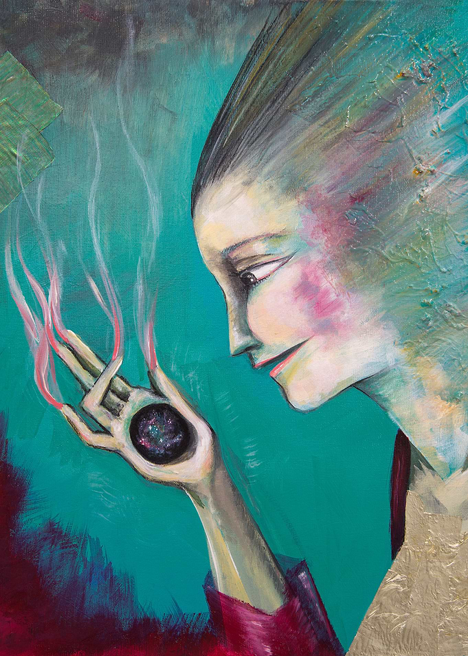 Space in my hand