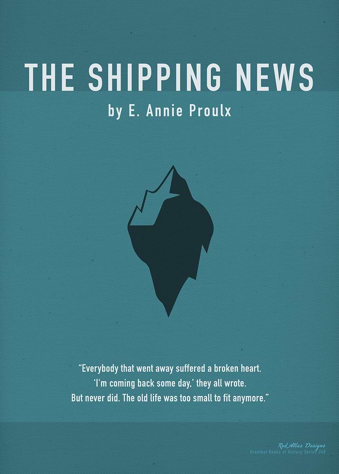 The Shipping News Book Art
